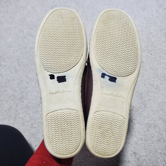 WIND RIVER WINDRIVER Deck Shoes Leather Loafers Boat Shoes Slip-On Brown Women 8 - Picture 7 of 11